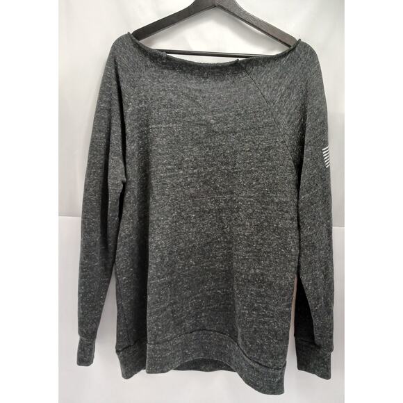 RWB Grit & Grace Sweatshirt/USA /Grunge/Comfy/Patriotic/2X/ Rock/Hip-Hop/Retro - Picture 8 of 8